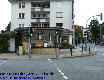 Helga Kruska, art-kruska.de
Vhs- Kulturkiosk Witten
