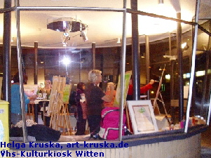 Helga Kruska, art-kruska.de
Vhs-Kulturkiosk Witten